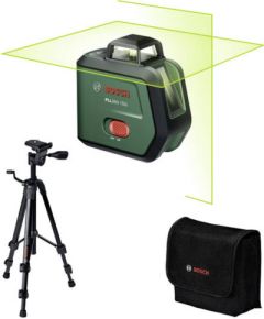 Krustveida lāzera nivelieris Bosch PLL360-15G; 3,6 V; zaļš Mērinstrumenti, Attāluma un līmeņa mērītāji