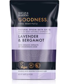 Baylis & Harding Goodness Sleep Levandule & Bergamot Bath Salts - Sůl do koupele 1000.0g Ķermeņa kosmētika