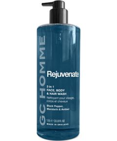 Grace Cole Homme Rejuvenate Body Wash ( Černý pepř, Mandarinka & Jantar ) - Mycí gel 3v1 1000ml Smaržas - NESAKĀRTOTS