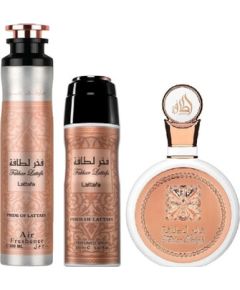 Pride of Lattafa Fakhar Lattafa Dárková sada EDP 100 ml, deospray 200 ml a bytová vůně 300 ml 100ml Парфюмерные наборы
