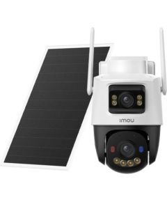 Imou Dual 10MP (5MP+5MP) IP camera with 2.4GHz WiFi+4G solar panel Video novērošanas kameras
