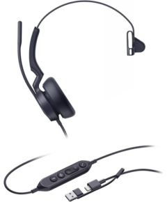 Yealink Austiņas UH46 Mono Teams USB-C/A Jaunumi - Datori
