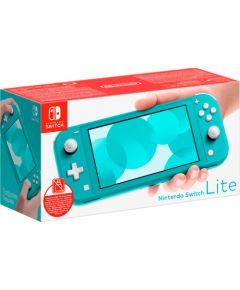 Nintendo Switch Lite (without power adapter), game console turquoise Игровые приставки