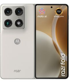 Motorola razr fold 20.6 cm (8.09") Dual SIM Android 16.0 5G USB Type-C 16 GB 512 GB 6000 mAh White Mobilie telefoni