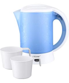 Feel-Maestro MR010 electric kettle 0.6 L Blue, White 600 W Tējkannas (elektriskās)
