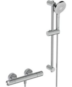 Ideal Standard dušas termostats Ceratherm T50, ar rokas dušas komplektu, hroms Dušas un komplekti