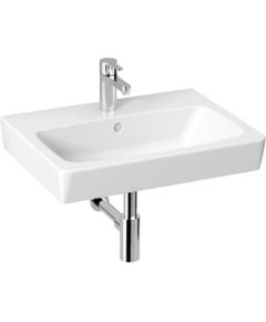Jika izlietne Lyra Plus, 600x450 mm, uz mēbeles, balta Vannas istabas izlietnes