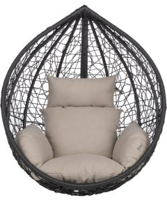 Spilvens šūpuļkrēslam DROPLET bēšs Jaunumi -Dārzam