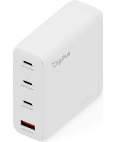 Digitus USB GaN Charger 140W, 3x USB-C, 1x USB-A DA-10305 Новинки смартфонов и телефонов