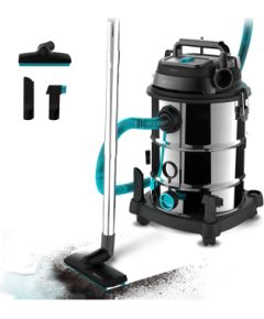 Cecotec Vacuum cleaner Conga Rockstar Wet & Dry Steel Max Pro Corded operating 1600 W 220-240 V Silver/Black Пылесосы