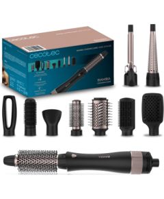 Cecotec Air brush CeramicCare 10in1 Styler 10-in-1 Number of heating levels 3 1000 W Black Matu veidotāji