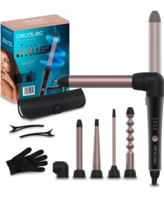 Cecotec Hair Curler SurfCare MultiWaves Multi-head Ceramic heating system Temperature (min) 140 °C Temperature (max) 200 °C 46 W Matu veidotāji
