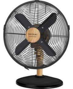 Cecotec EnergySilence 600 WoodDesk Desktop Fan Table Fan 40 W Diameter 30 cm Number of speeds 3 Oscillation Beige/Black Вентиляторы