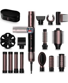 Cecotec Styling Brush AirGlam 14in1 Flex Black Ion conditioning Barrel diameter 32 mm/35 mm 1400 W Black Matu veidotāji