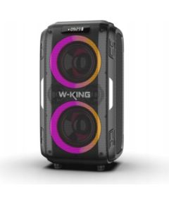 Głośnik bezprzewodowy Bluetooth W-KING T9 Pro czarny Bezvadu skaļruņi