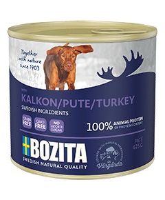 BOZITA turkey wet dog food - 200g Kaķu konservi