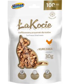 HILTON ŁaKocie Freeze dried chicken - cat treats - 30g Suņu barība
