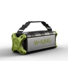Głośnik bezprzewodowy Bluetooth W-KING D8 zielony Bezvadu skaļruņi