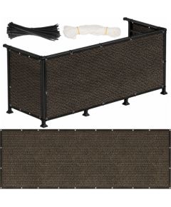 Springos Балконный защитный экран 1 x 5 м BN1030 Новости, мебель, дом