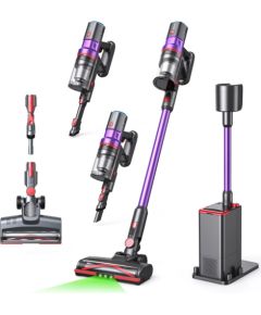 Lubluelu   Cordless Vacuum Cleaner X1000 with 2.5L Self-Emptying Dust Station Jaunumi Sadz. tehnika
