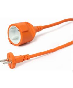 Strāvas Pagarinātājs Gembird 20m Orange Strāvas pagarinātāji