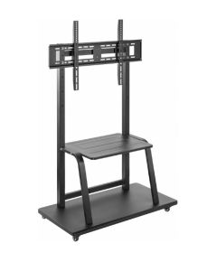 Tv Stiprinājums Gembird TV Floor Stand with Caster Wheels TV un monitoru stiprinājumi, kronšteini