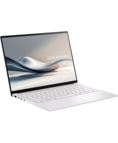 ASUS Zenbook S 14 UX5406SA-QJ502W Ultra 7 256V 14.0"WUXGA OLED 60Hz 400nits AG 16GB LPDDR5X SSD512 Intel Arc Graphics CamFHD 72WHrs Win11 Scandinavian White Portatīvie datori