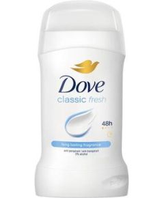 Dove Classic Fresh 48h Anti-Perspirant - Antipespirant 50ml Smaržas - NESAKĀRTOTS