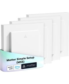 MEROSS MRS105MA-EU Smart Wi-Fi (Matter) Roller Shade Switch (4-Pack) Viedie slēdži