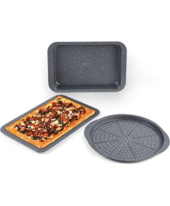 Russell Hobbs RH03756 Metallic Marble 3 Piece Backware Set формы для выпечки