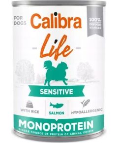 Calibra Calibra Life Dog Monoprotein Salmon - mokra karma dla psa - 400 g Suņu barība