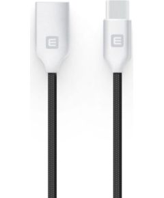 Evelatus -  Evelatus Data Cable for Type-C devices TPC06 1m Black Data USB kabeļi