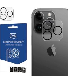 3MK   3MK Lens Pro Full Cover iPhone 14 Pro/14 Pro Max Szkło Hartowane na obiektyw aparatu z ramką montażową 1szt Ekrānu aizsardzība