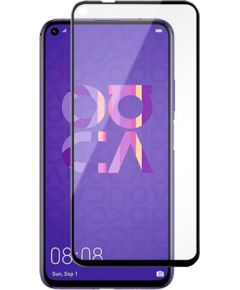 iLike Huawei  Huawei Nova 5T 2.5D Black Frame Full Glue Ekrānu aizsardzība