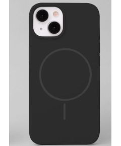 iLike Apple  iPhone 12 / 12 Pro Soft Touch Silicone case With Magnetic Black Neoriģinālie Maciņi