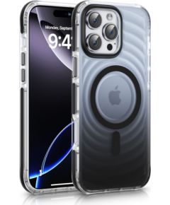 Evelatus Apple  iPhone 15 EchoWave Clear MagSafe Black Neoriģinālie Maciņi
