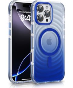 Evelatus Apple  iPhone 15 EchoWave Clear MagSafe Blue Neoriģinālie Maciņi