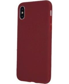 iLike Samsung  Matt TPU case Galaxy A22 5G Burgundy Neoriģinālie Maciņi