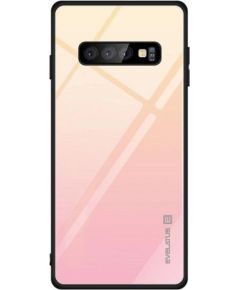 Evelatus Samsung  Galaxy J6 2018 Gradient Glass Case 1 Mild Melon Neoriģinālie Maciņi