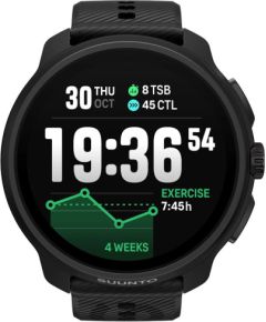 Išmanusis laikrodis SUUNTO RACE 2 ALL BLACK sportinis laikrodis Rokas pulksteņi 