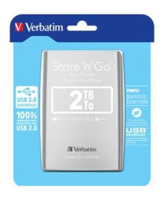 Ārējais cietais disks Verbatim 2TB Внешние жесткие диски