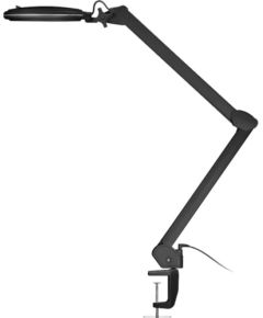 Goobay LED clamp magnifying lamp 10W (black) Dekoratīvais apgaismojums 