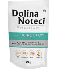Dolina Noteci Premium Bogata w perliczkę z jabłkiem mokra karma dla psa 500g Suņu barība