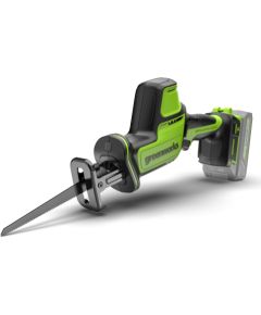 Zobenzāģis ar akumulatoru Greenworks GD24MRS; 24 V; 28 mm (bez akumulatora un lādētāja) Zāģi un zobenzāģi