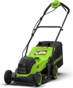 Akumulatora zāles pļāvējs Greenworks LM3602A1; 48 V; 36 cm (bez akumulatora un lādētāja) Газонокосилки