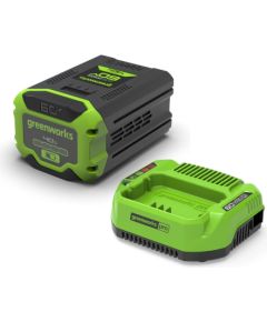 Piederumu komplekts Greenworks K6S4AEAA1; 60 V; 1x4,0 Ah akum. Аккумуляторы