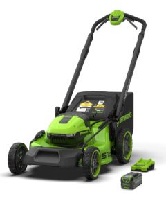 Akumulatora zāles pļāvēja pašgājējs Greenworks LM5104SA2; 40 V; 51 cm; 1x5,0 Ah akum. Zāles pļāvēji