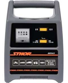 Automašīnas akumulatora lādētājs Sthor 82543; 6/12 V; 8 A; 1x120,0 Ah Testeri un mērierīces