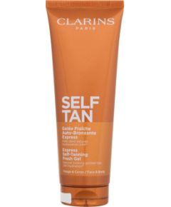 Clarins Self Tan / Express Self-Tanning Fresh Gel 125ml Ķermeņa kosmētika