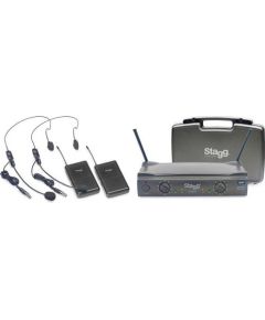 LIGHT4ME STAGG SUW 50 HH FH EU - Bezprzewodowy system UHF Усилители / A/V ресиверы